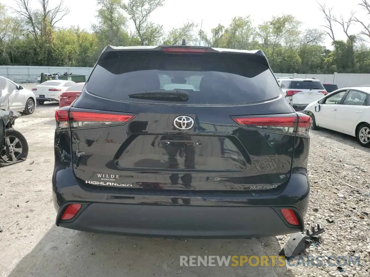 6 Photograph of a damaged car 5TDGZRBHXMS074492 TOYOTA HIGHLANDER 2021