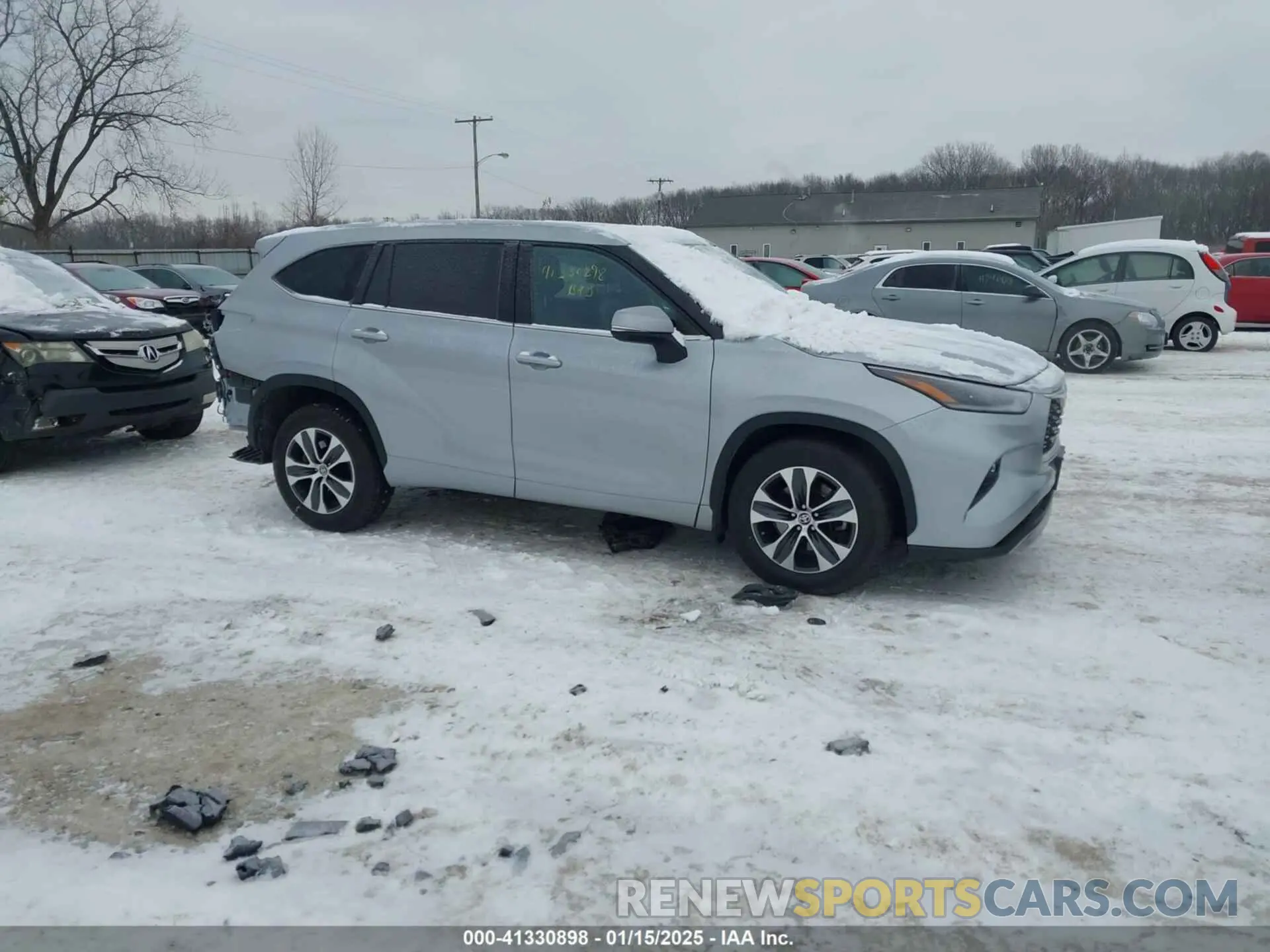 13 Photograph of a damaged car 5TDGZRBHXMS543600 TOYOTA HIGHLANDER 2021