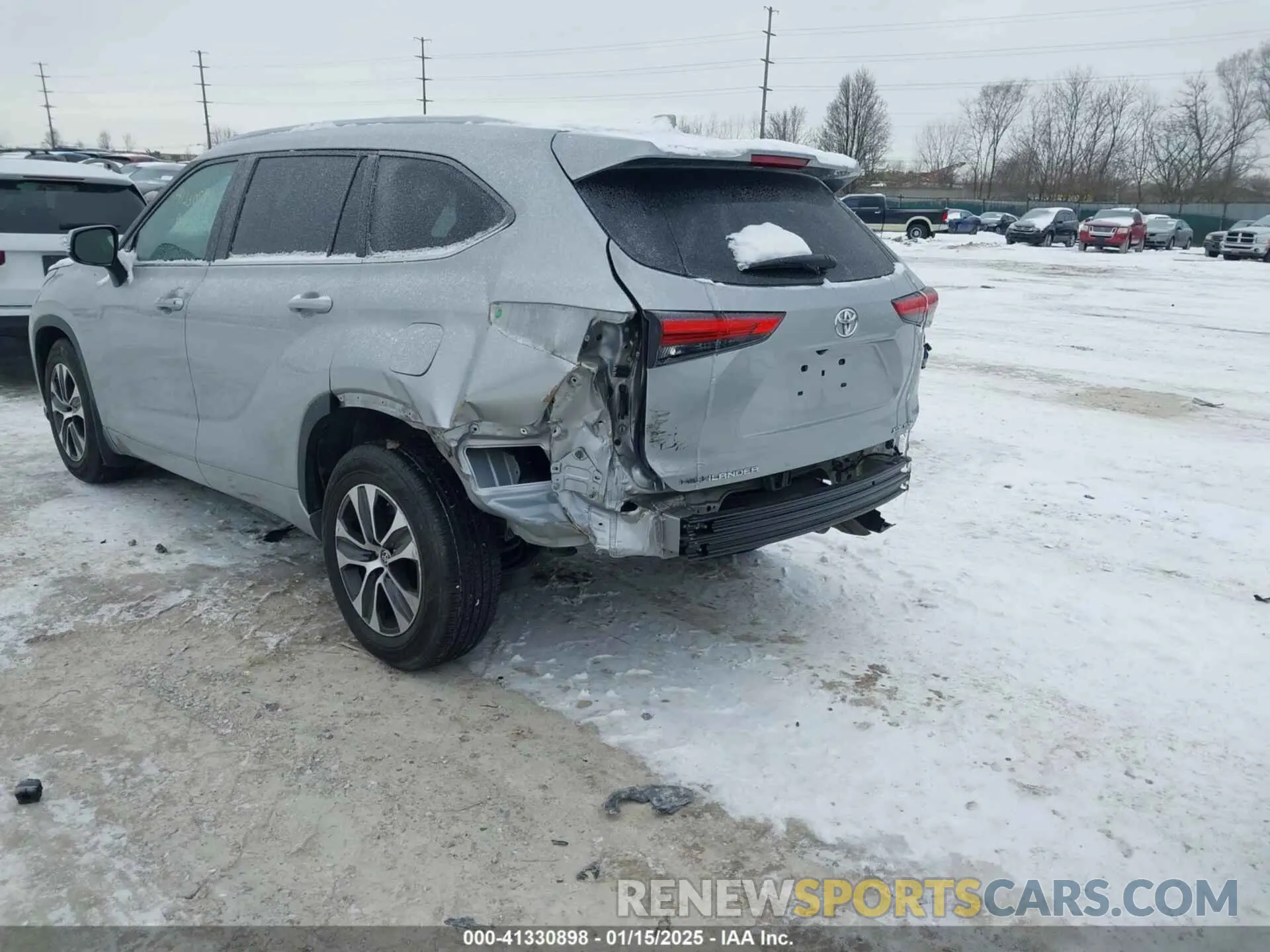 6 Photograph of a damaged car 5TDGZRBHXMS543600 TOYOTA HIGHLANDER 2021