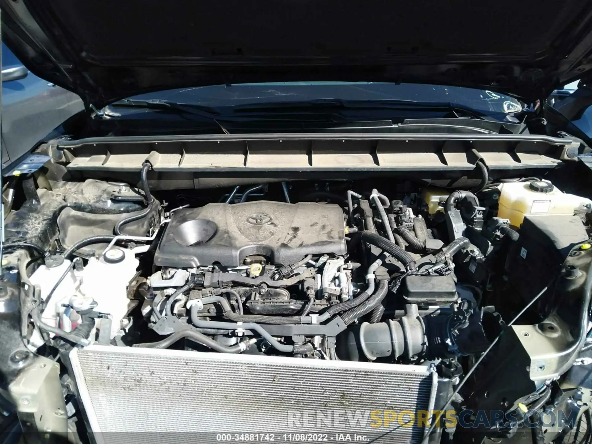 10 Фотография поврежденного автомобиля 5TDHARAH0MS011995 TOYOTA HIGHLANDER 2021