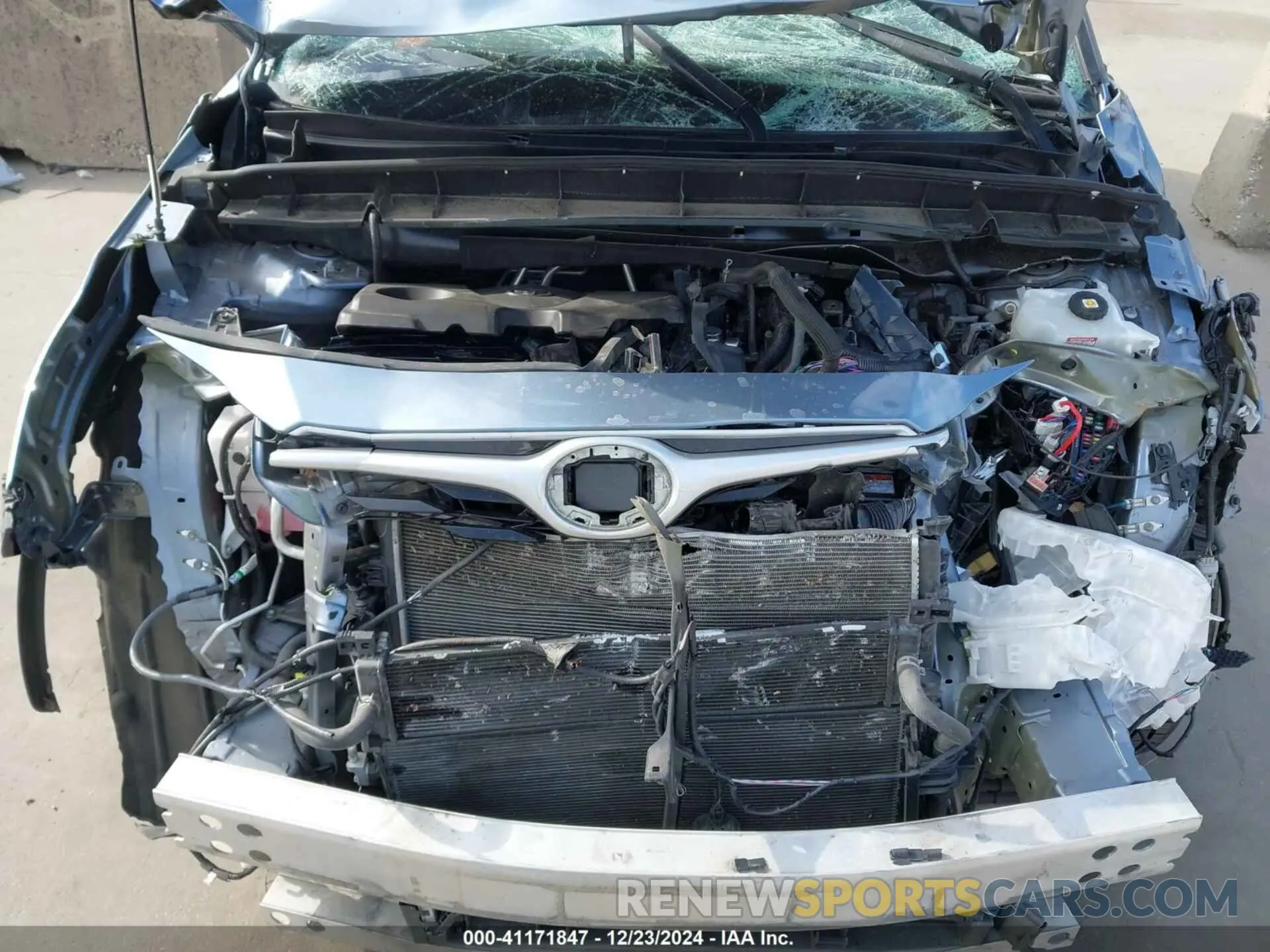 10 Photograph of a damaged car 5TDHARAH1MS007454 TOYOTA HIGHLANDER 2021