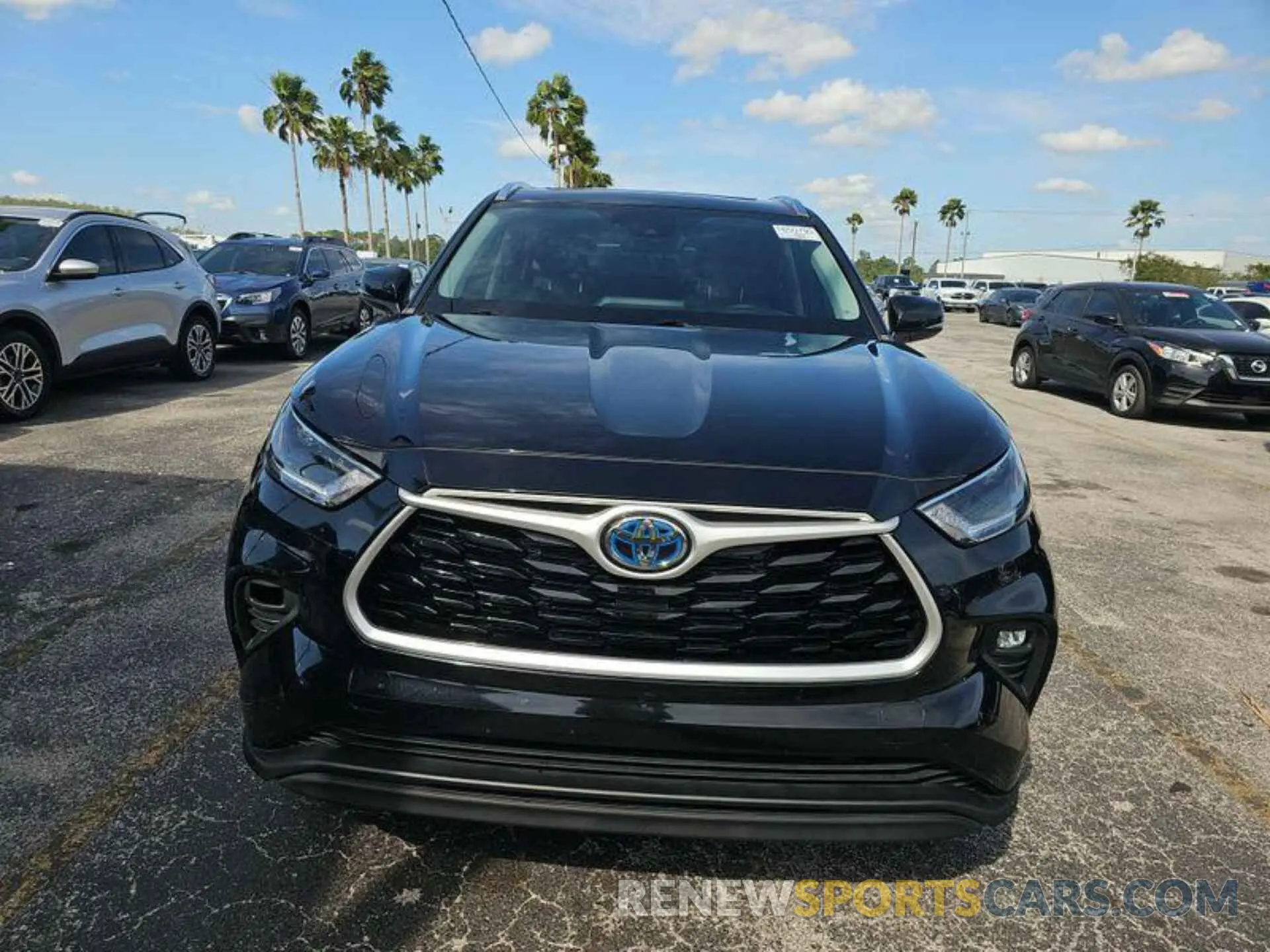 1 Photograph of a damaged car 5TDHARAH6MS012049 TOYOTA HIGHLANDER 2021