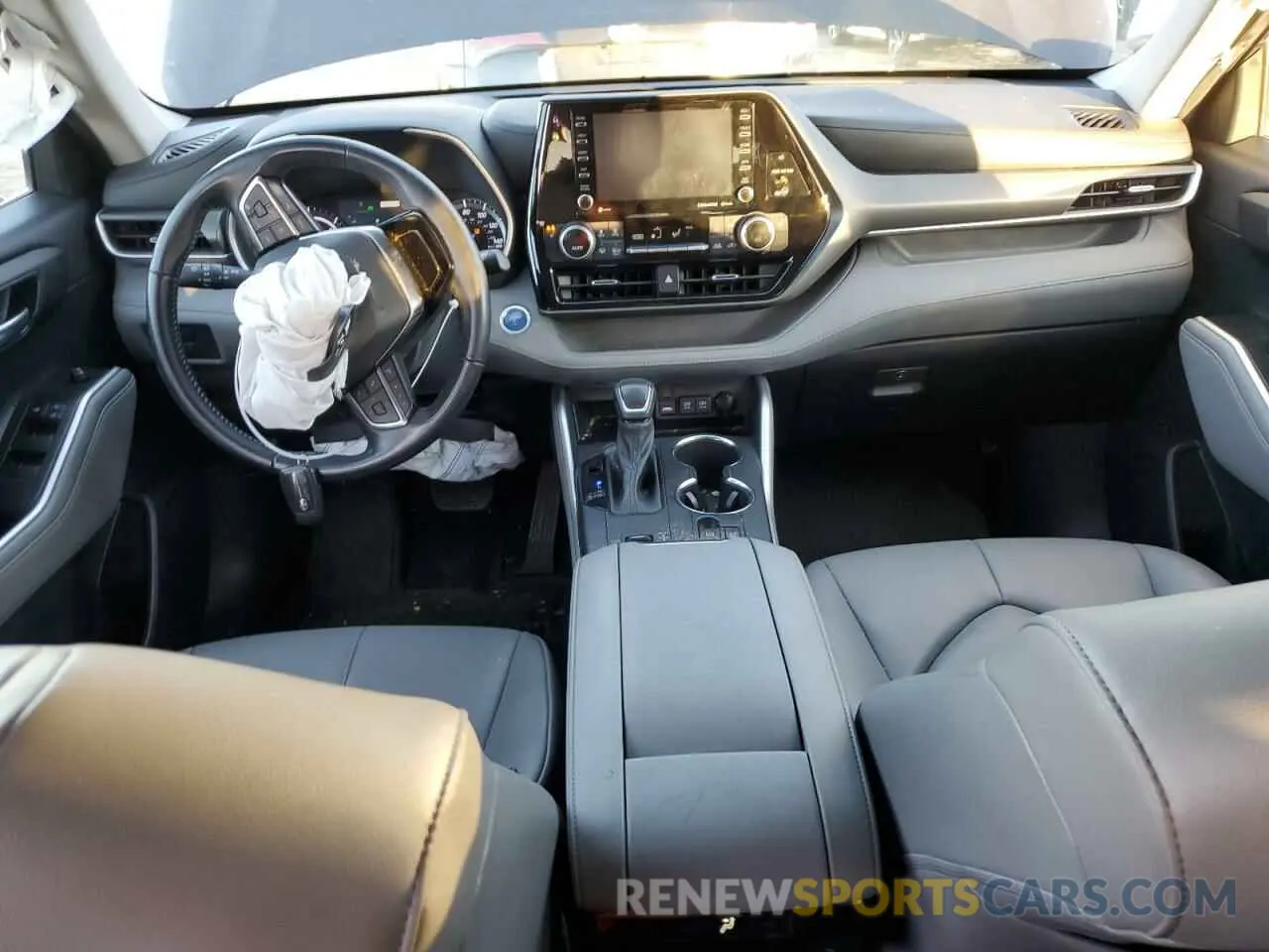 8 Фотография поврежденного автомобиля 5TDHBRCH2MS536065 TOYOTA HIGHLANDER 2021