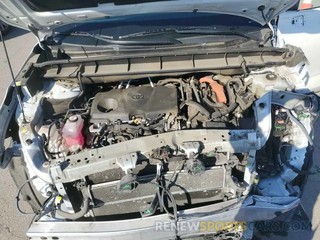12 Photograph of a damaged car 5TDHBRCH3MS532560 TOYOTA HIGHLANDER 2021