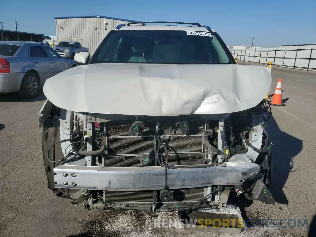 5 Photograph of a damaged car 5TDHBRCH3MS532560 TOYOTA HIGHLANDER 2021