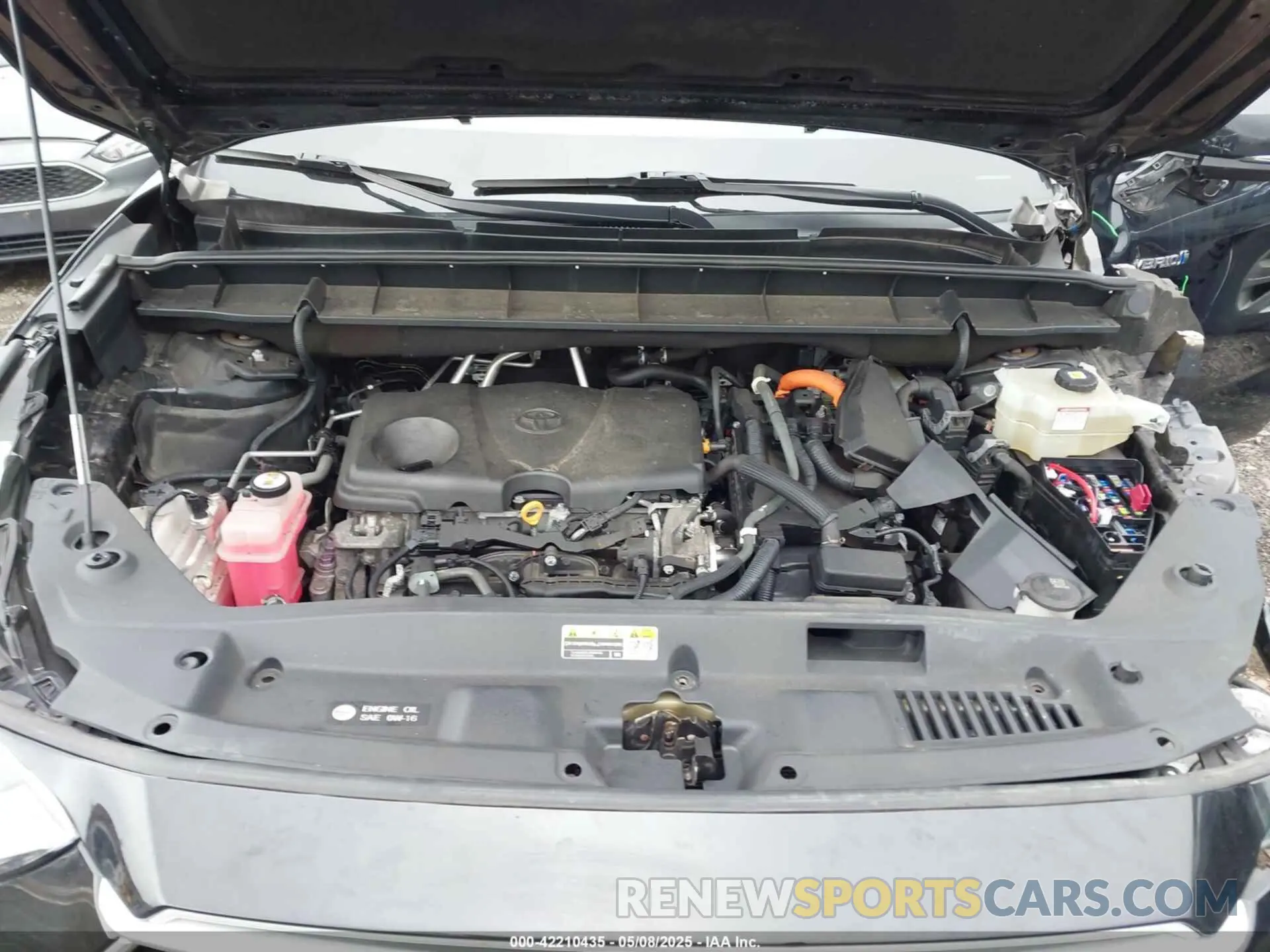 10 Фотография поврежденного автомобиля 5TDHBRCH4MS021228 TOYOTA HIGHLANDER 2021
