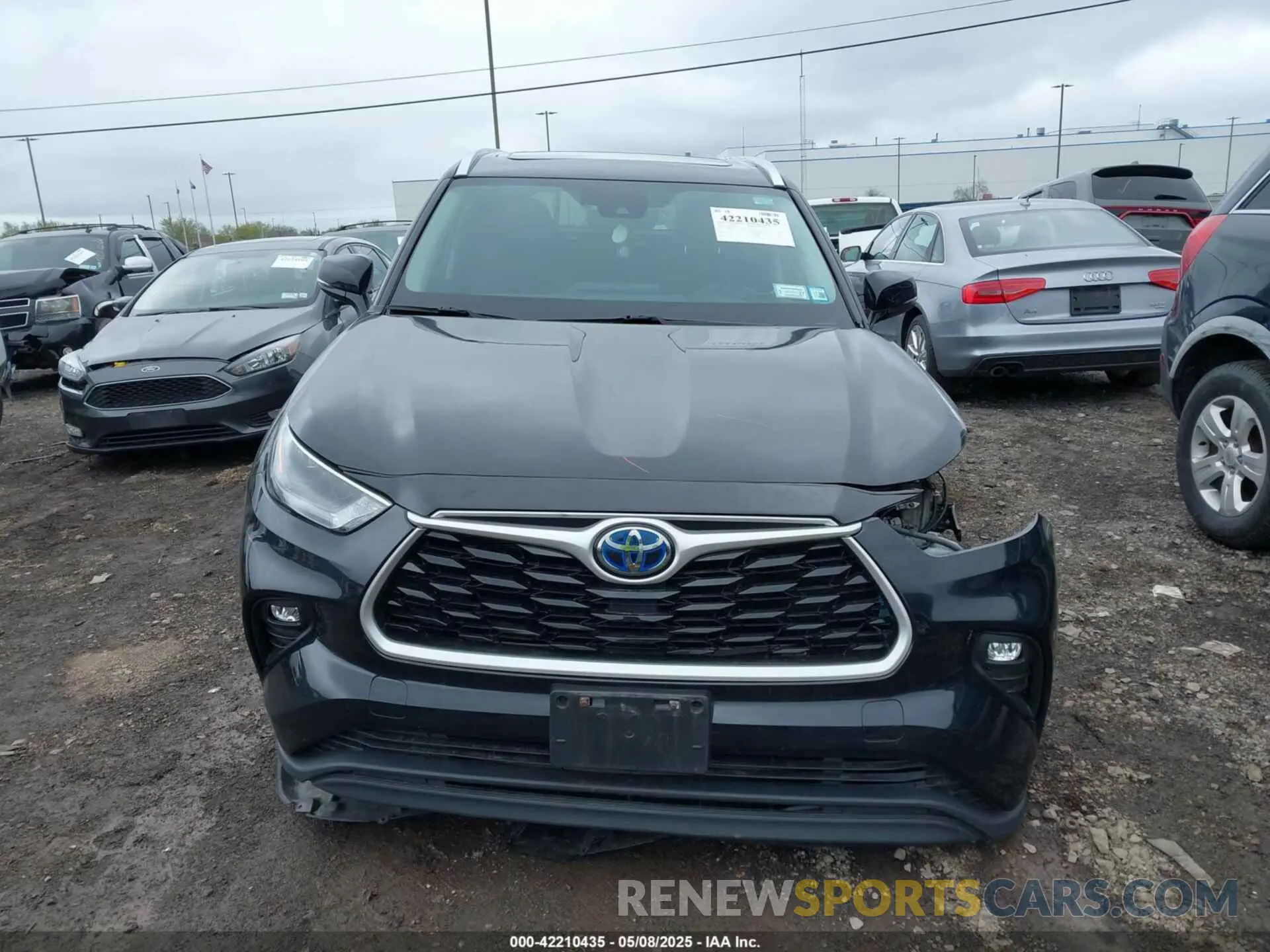 12 Фотография поврежденного автомобиля 5TDHBRCH4MS021228 TOYOTA HIGHLANDER 2021