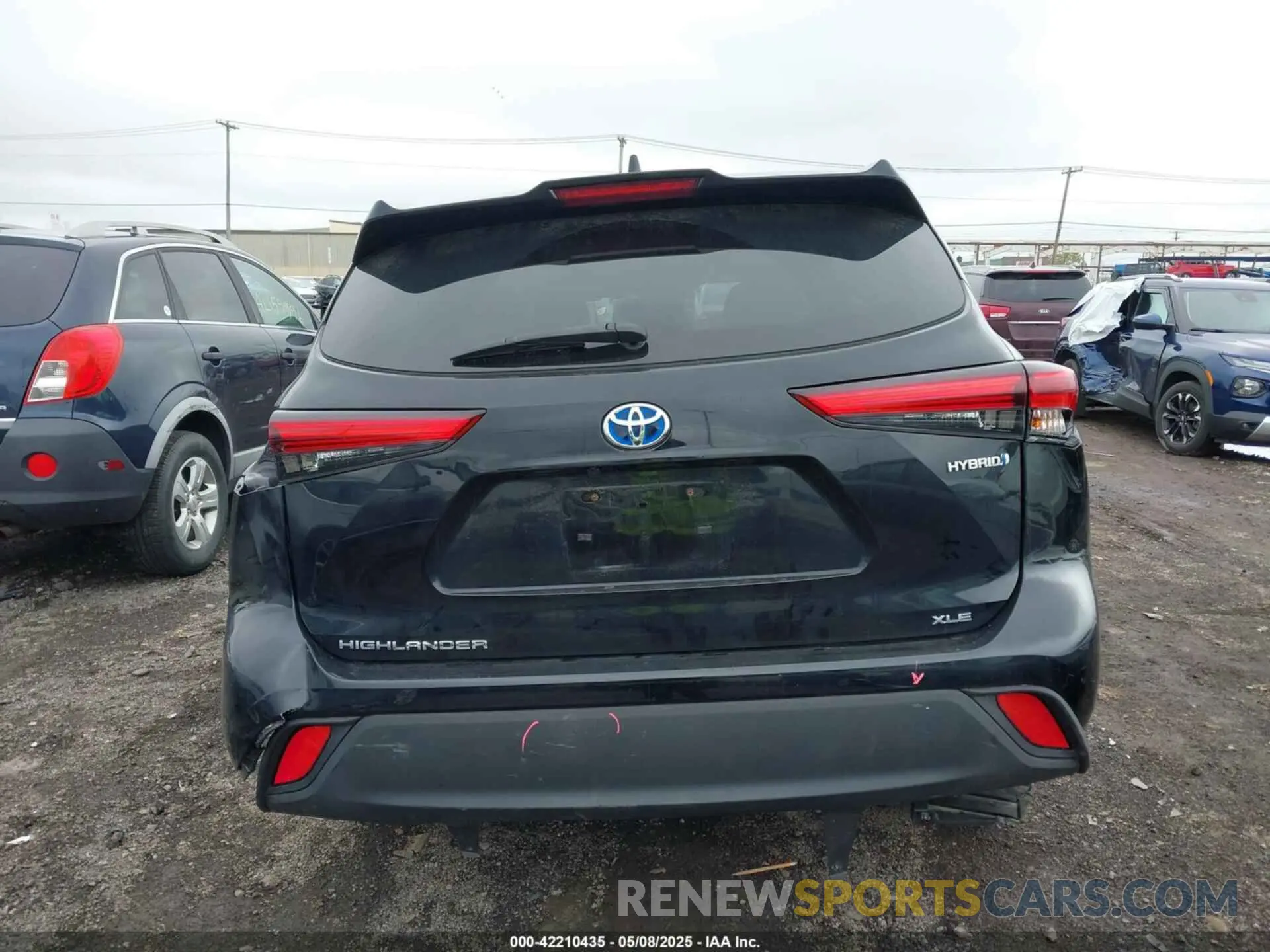 16 Фотография поврежденного автомобиля 5TDHBRCH4MS021228 TOYOTA HIGHLANDER 2021