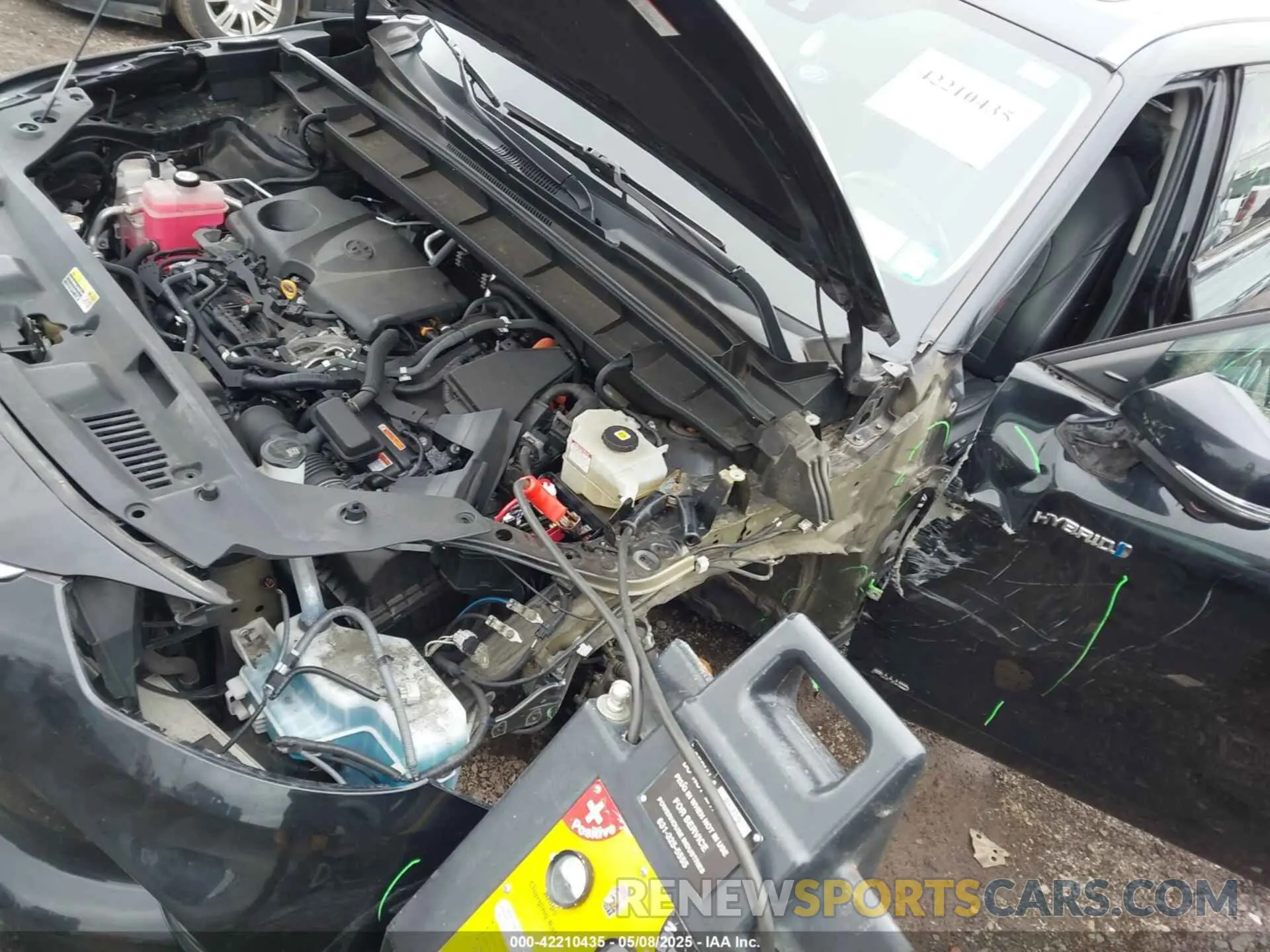 6 Фотография поврежденного автомобиля 5TDHBRCH4MS021228 TOYOTA HIGHLANDER 2021