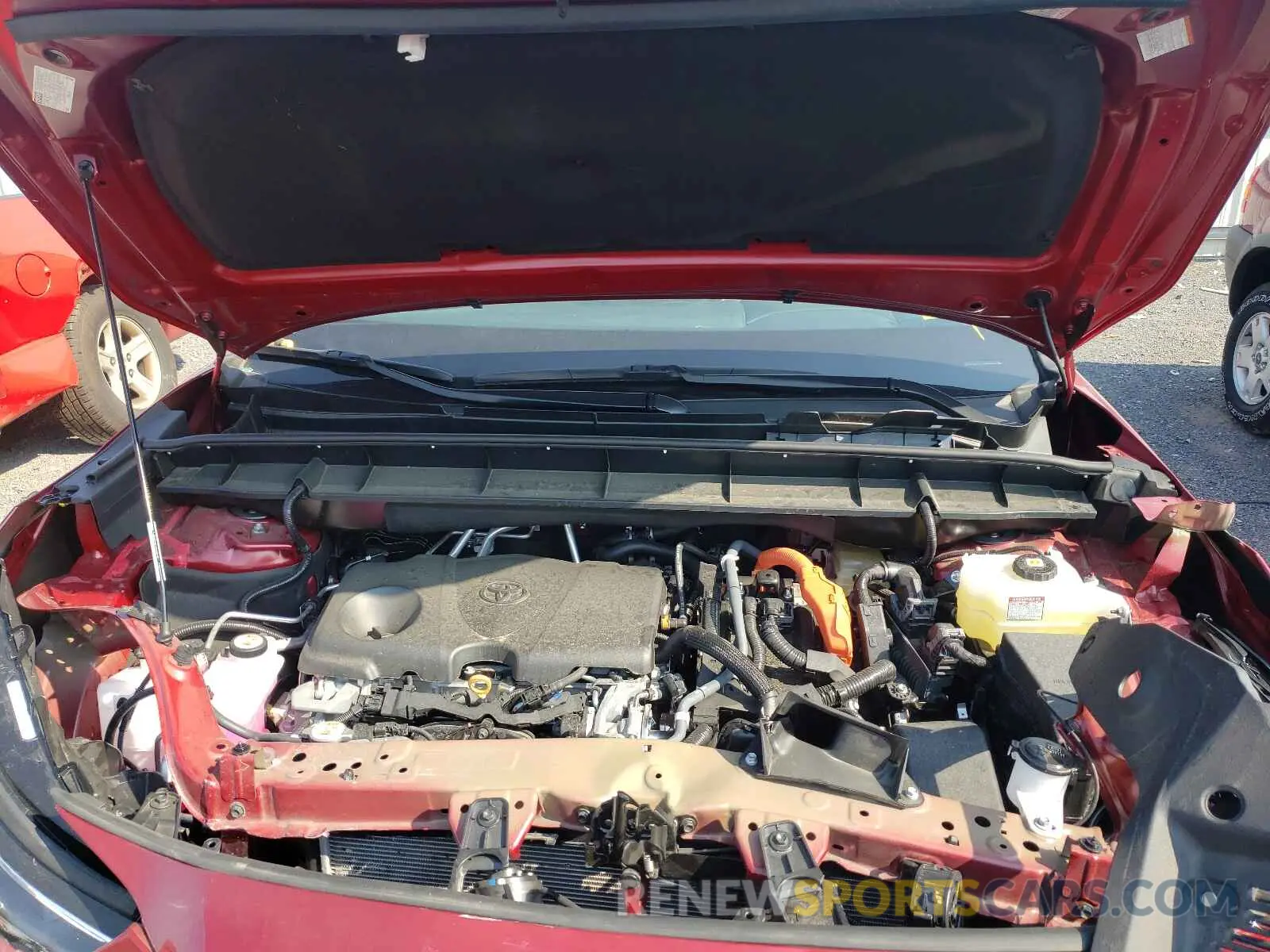 7 Photograph of a damaged car 5TDHBRCH4MS520594 TOYOTA HIGHLANDER 2021