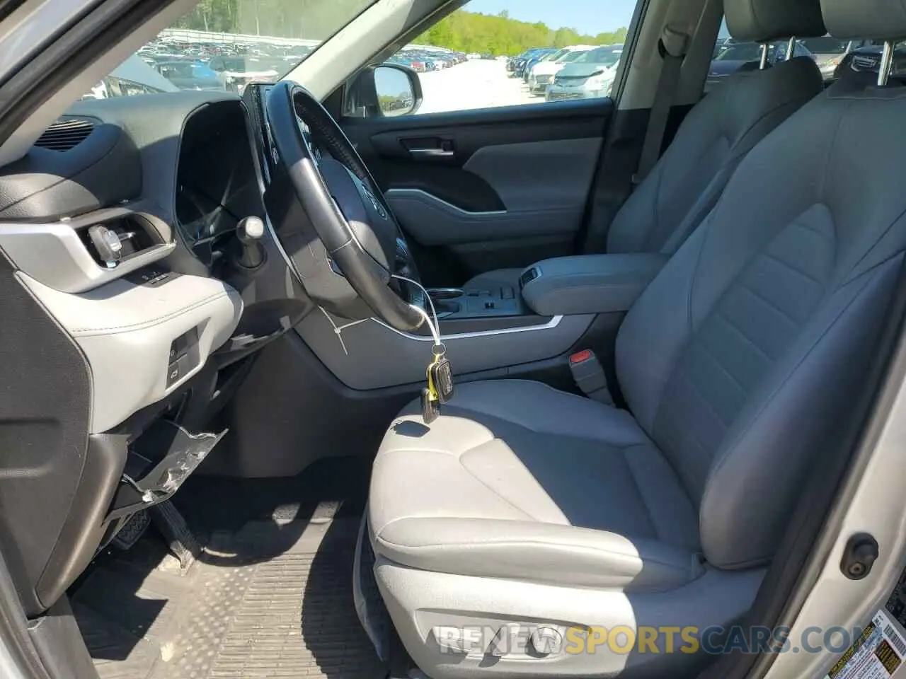 7 Photograph of a damaged car 5TDHBRCH4MS522569 TOYOTA HIGHLANDER 2021