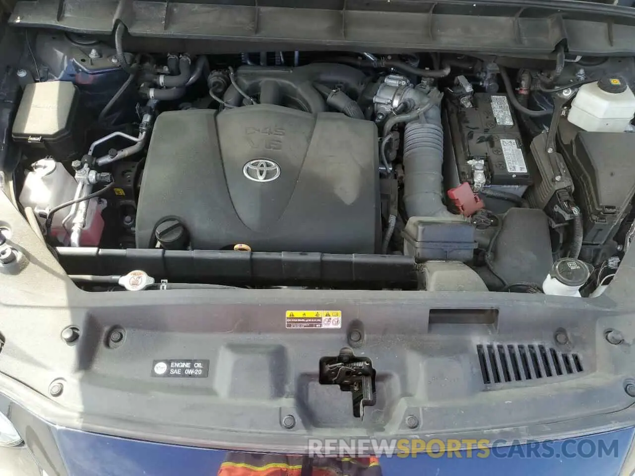 12 Photograph of a damaged car 5TDHZRAH5MS524409 TOYOTA HIGHLANDER 2021