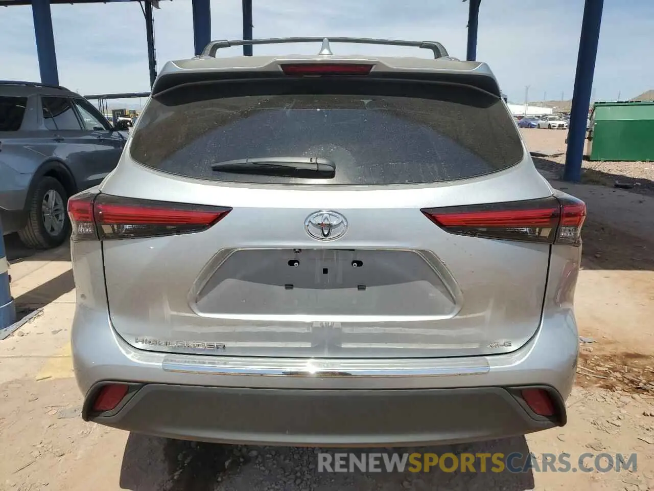 6 Фотография поврежденного автомобиля 5TDHZRAH7MS061754 TOYOTA HIGHLANDER 2021