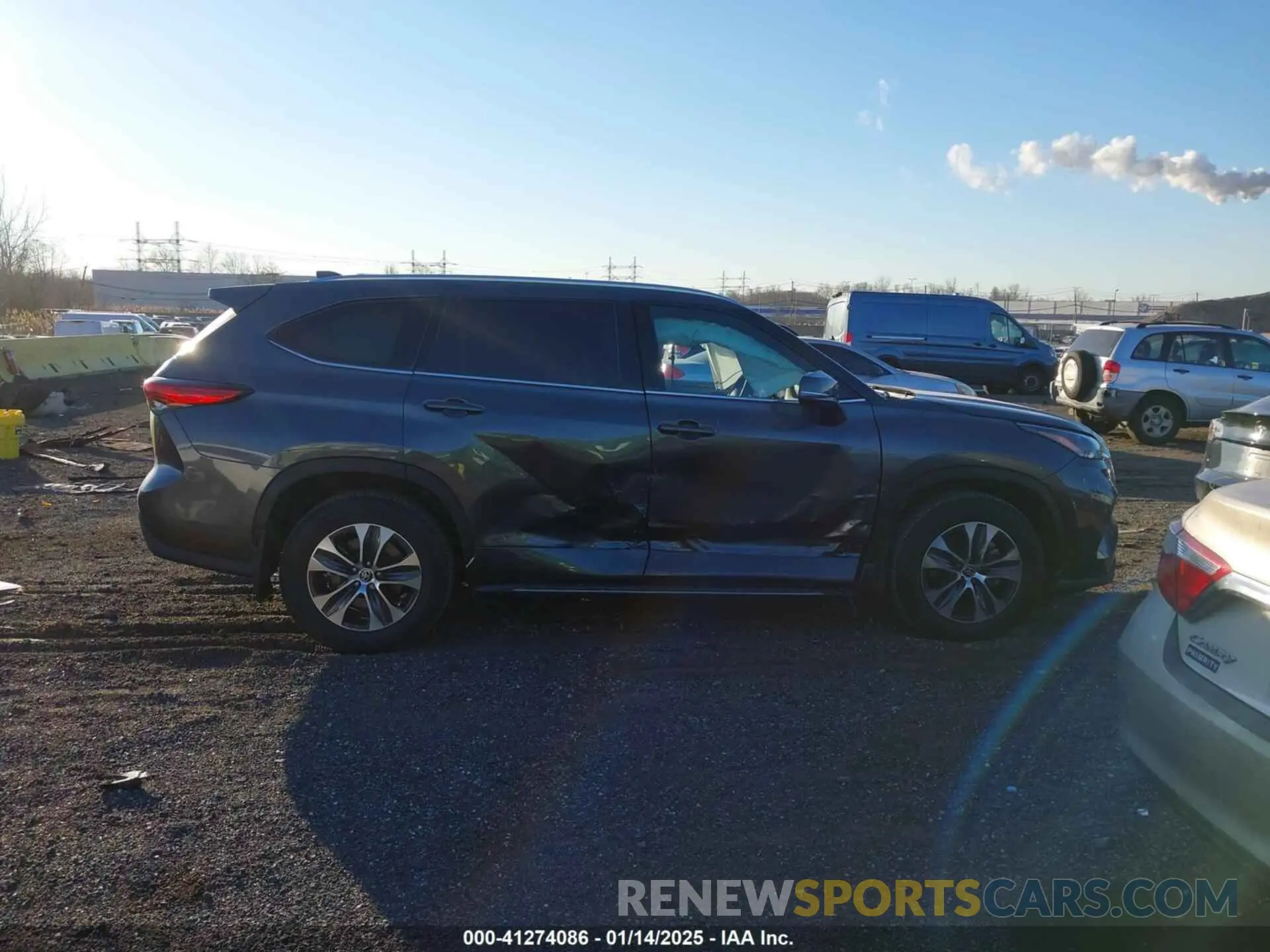 13 Фотография поврежденного автомобиля 5TDHZRBH1MS150363 TOYOTA HIGHLANDER 2021