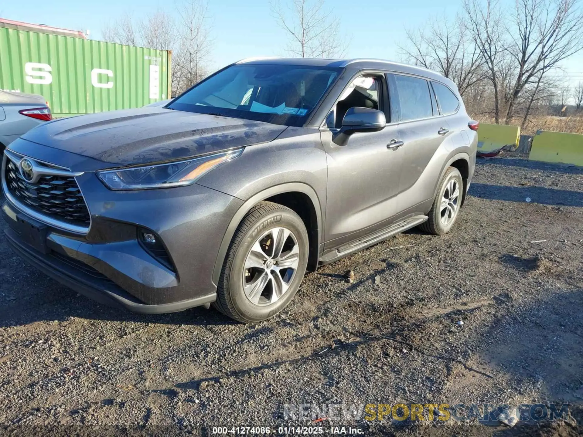 2 Фотография поврежденного автомобиля 5TDHZRBH1MS150363 TOYOTA HIGHLANDER 2021