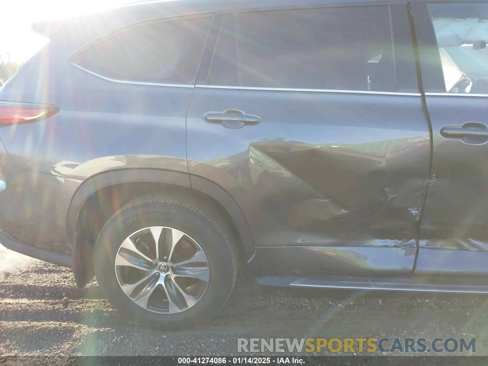 6 Фотография поврежденного автомобиля 5TDHZRBH1MS150363 TOYOTA HIGHLANDER 2021