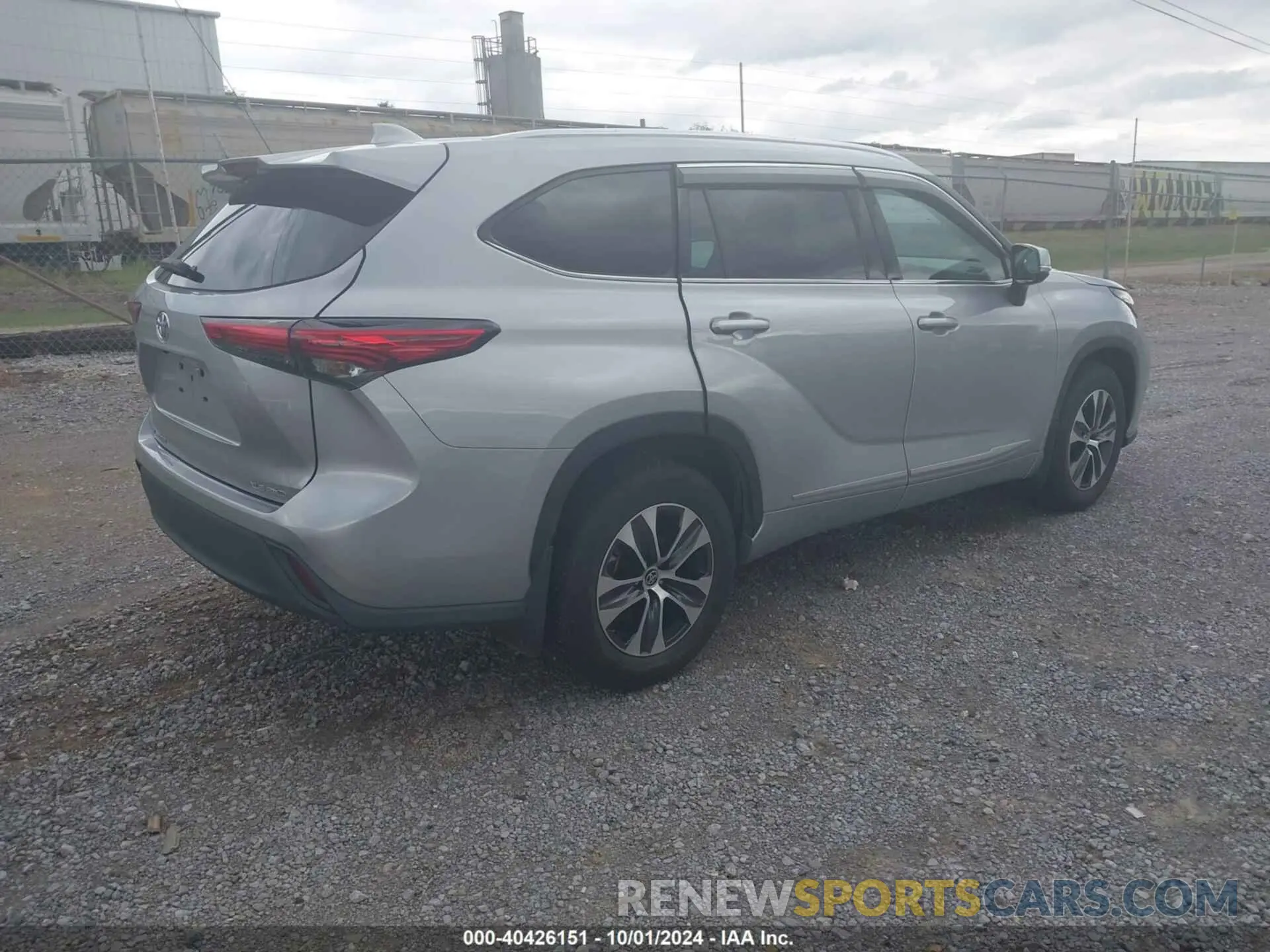 4 Фотография поврежденного автомобиля 5TDHZRBH2MS071865 TOYOTA HIGHLANDER 2021