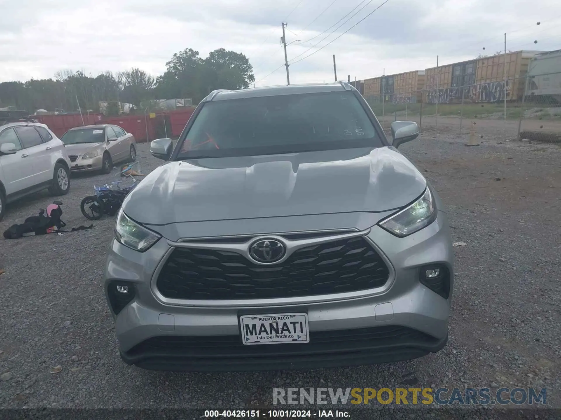 6 Фотография поврежденного автомобиля 5TDHZRBH2MS071865 TOYOTA HIGHLANDER 2021