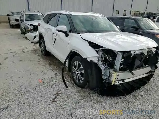 15 Photograph of a damaged car 5TDHZRBH2MS075088 TOYOTA HIGHLANDER 2021