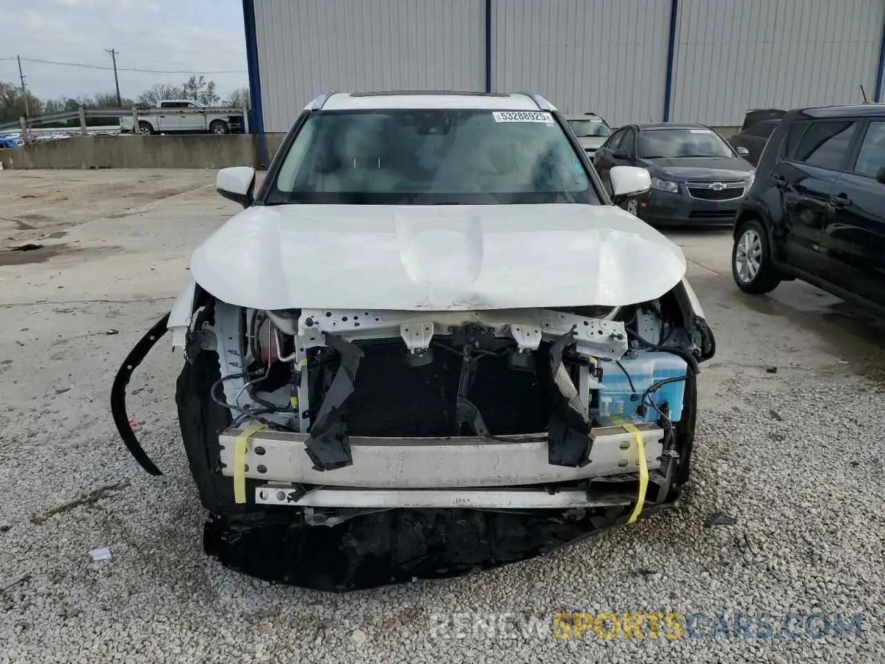 5 Photograph of a damaged car 5TDHZRBH2MS075088 TOYOTA HIGHLANDER 2021