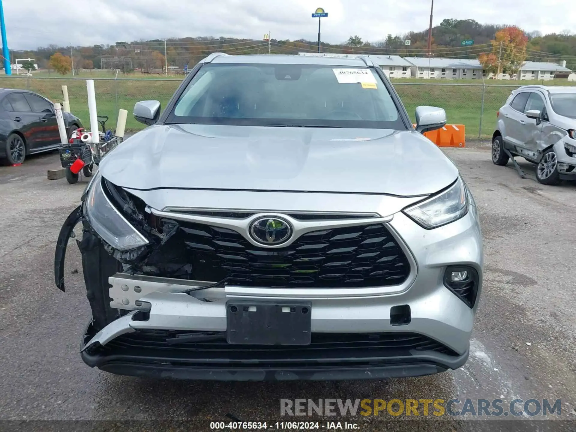 13 Фотография поврежденного автомобиля 5TDHZRBH2MS535768 TOYOTA HIGHLANDER 2021