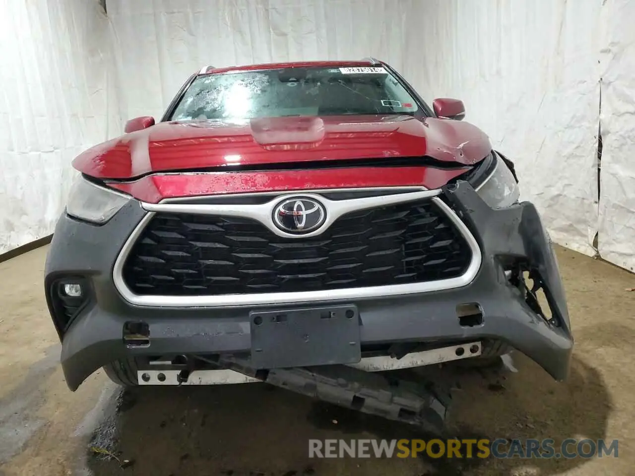 5 Фотография поврежденного автомобиля 5TDHZRBH2MS537617 TOYOTA HIGHLANDER 2021