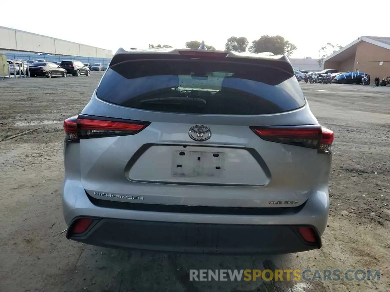 6 Фотография поврежденного автомобиля 5TDHZRBH2MS555177 TOYOTA HIGHLANDER 2021