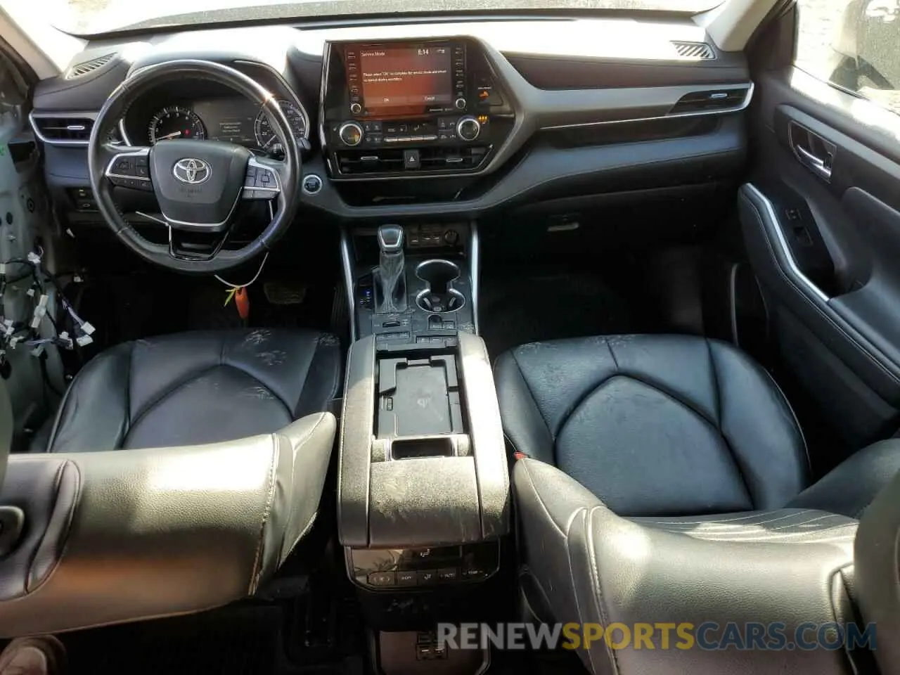8 Фотография поврежденного автомобиля 5TDHZRBH2MS555177 TOYOTA HIGHLANDER 2021