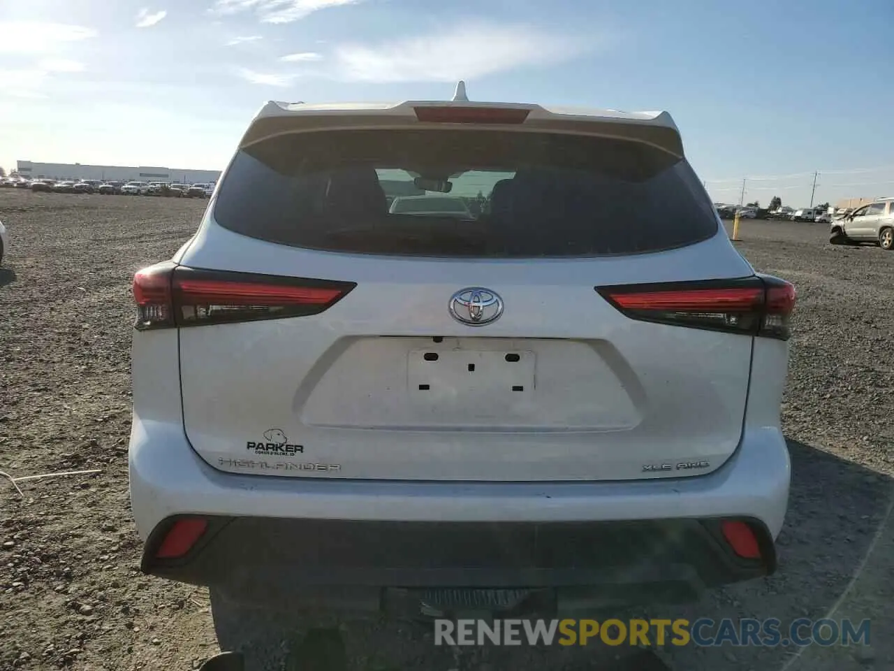 6 Фотография поврежденного автомобиля 5TDHZRBH4MS071897 TOYOTA HIGHLANDER 2021