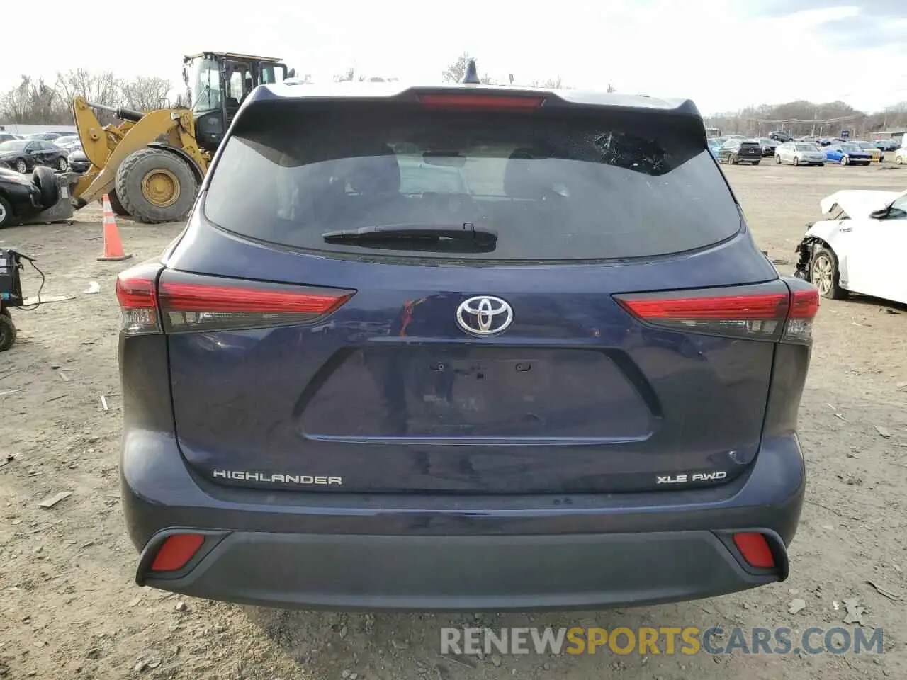 6 Photograph of a damaged car 5TDHZRBH4MS099134 TOYOTA HIGHLANDER 2021