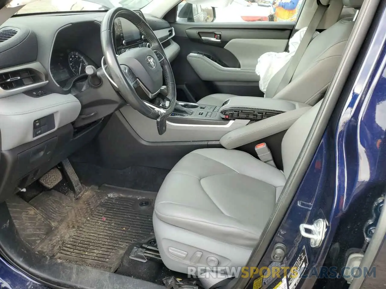 7 Photograph of a damaged car 5TDHZRBH4MS099134 TOYOTA HIGHLANDER 2021