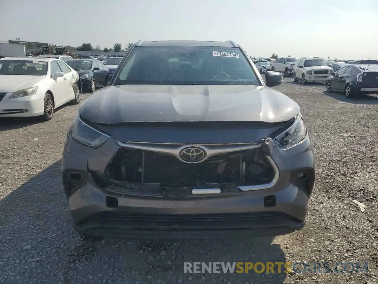 5 Photograph of a damaged car 5TDHZRBH4MS155735 TOYOTA HIGHLANDER 2021