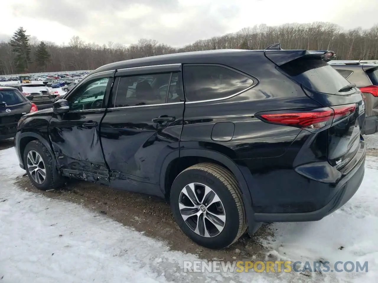2 Фотография поврежденного автомобиля 5TDHZRBH5MS066112 TOYOTA HIGHLANDER 2021