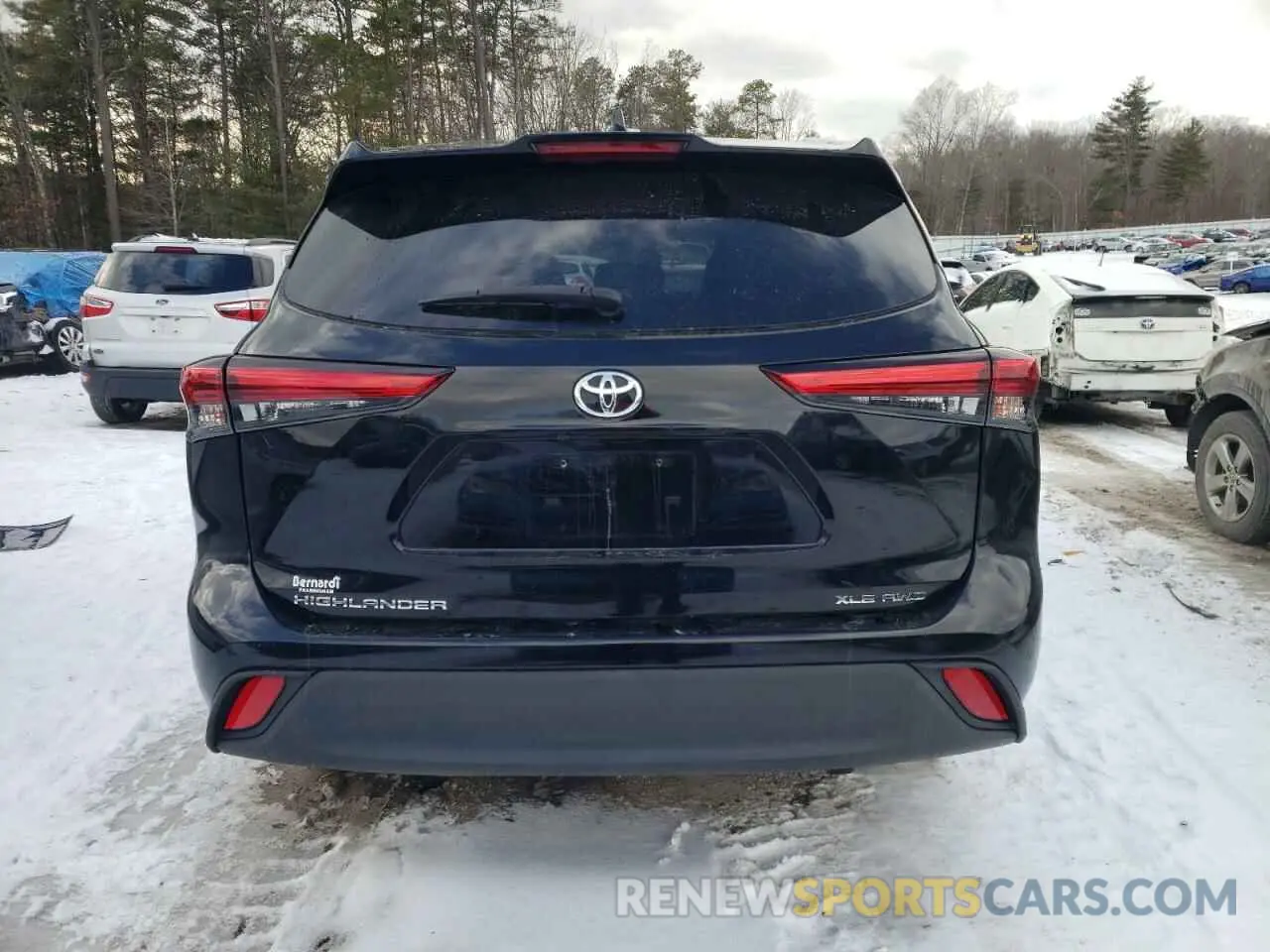 6 Фотография поврежденного автомобиля 5TDHZRBH5MS066112 TOYOTA HIGHLANDER 2021