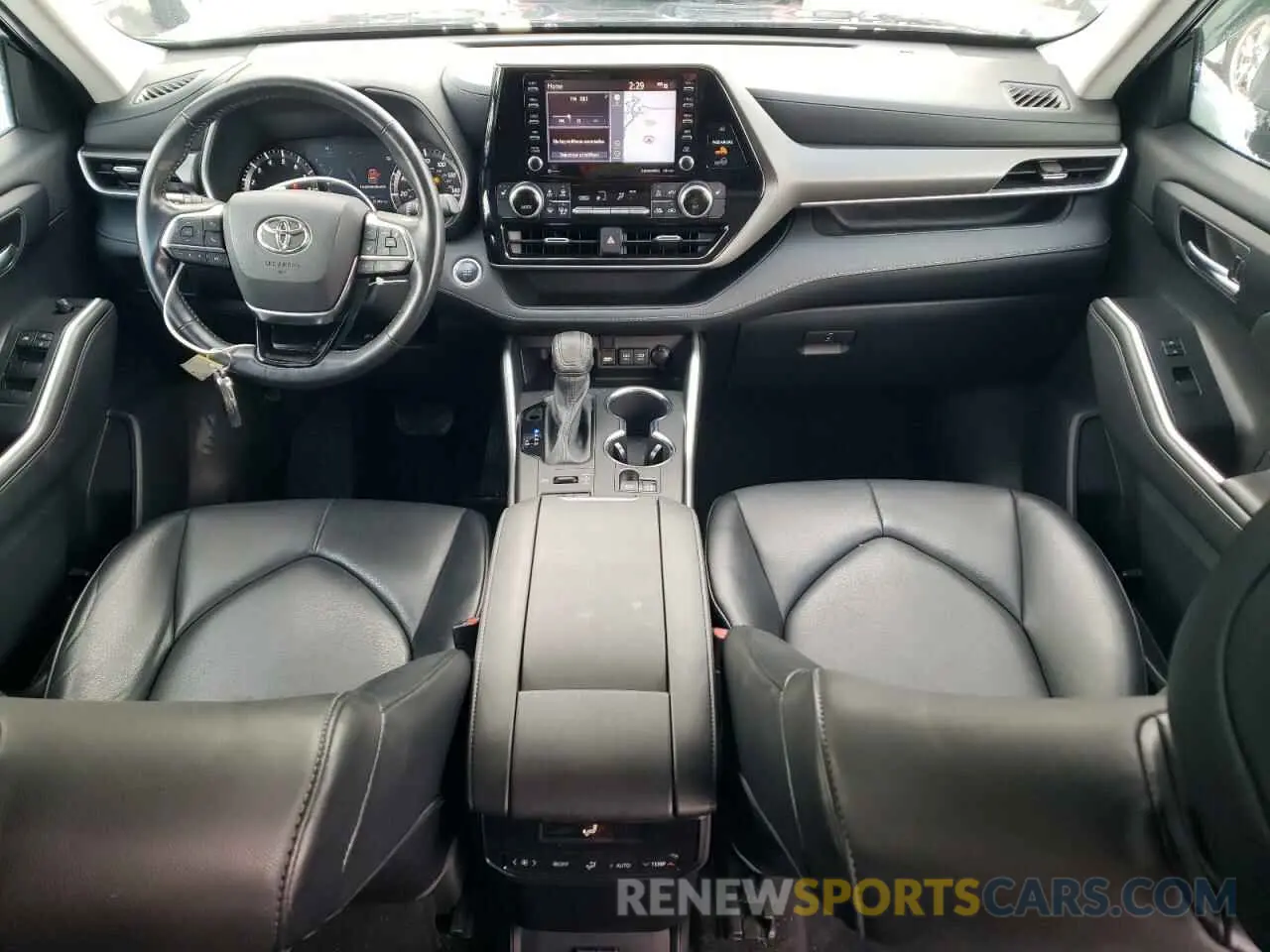 8 Фотография поврежденного автомобиля 5TDHZRBH5MS066112 TOYOTA HIGHLANDER 2021