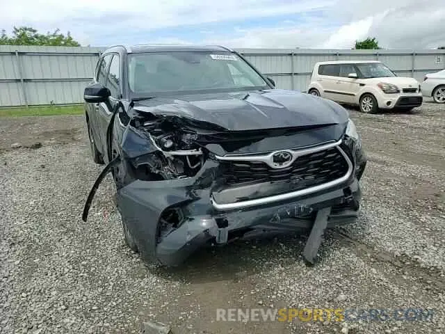 14 Photograph of a damaged car 5TDHZRBH6MS541086 TOYOTA HIGHLANDER 2021