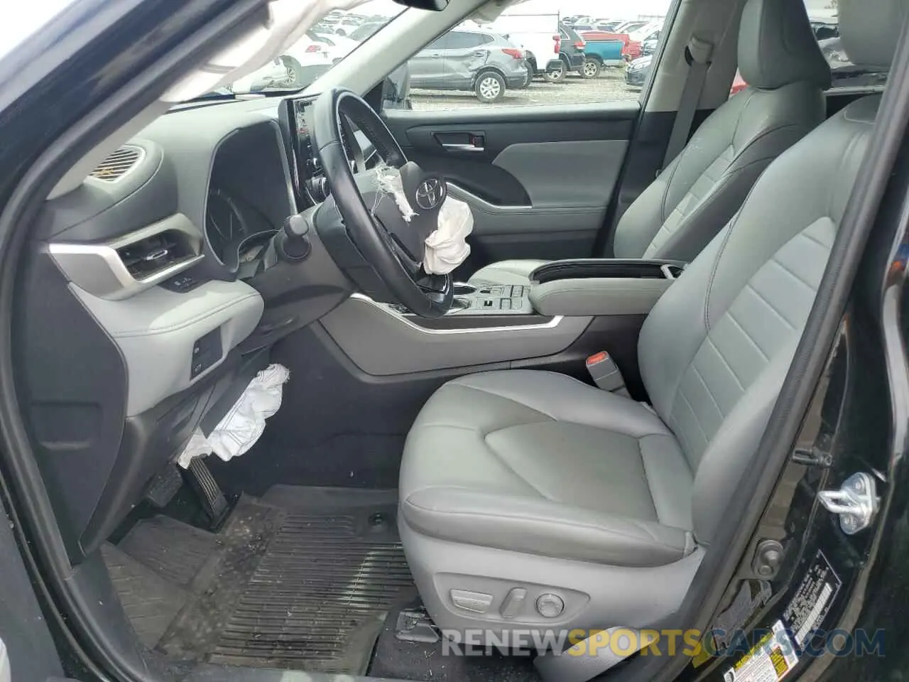 7 Photograph of a damaged car 5TDHZRBH6MS541086 TOYOTA HIGHLANDER 2021