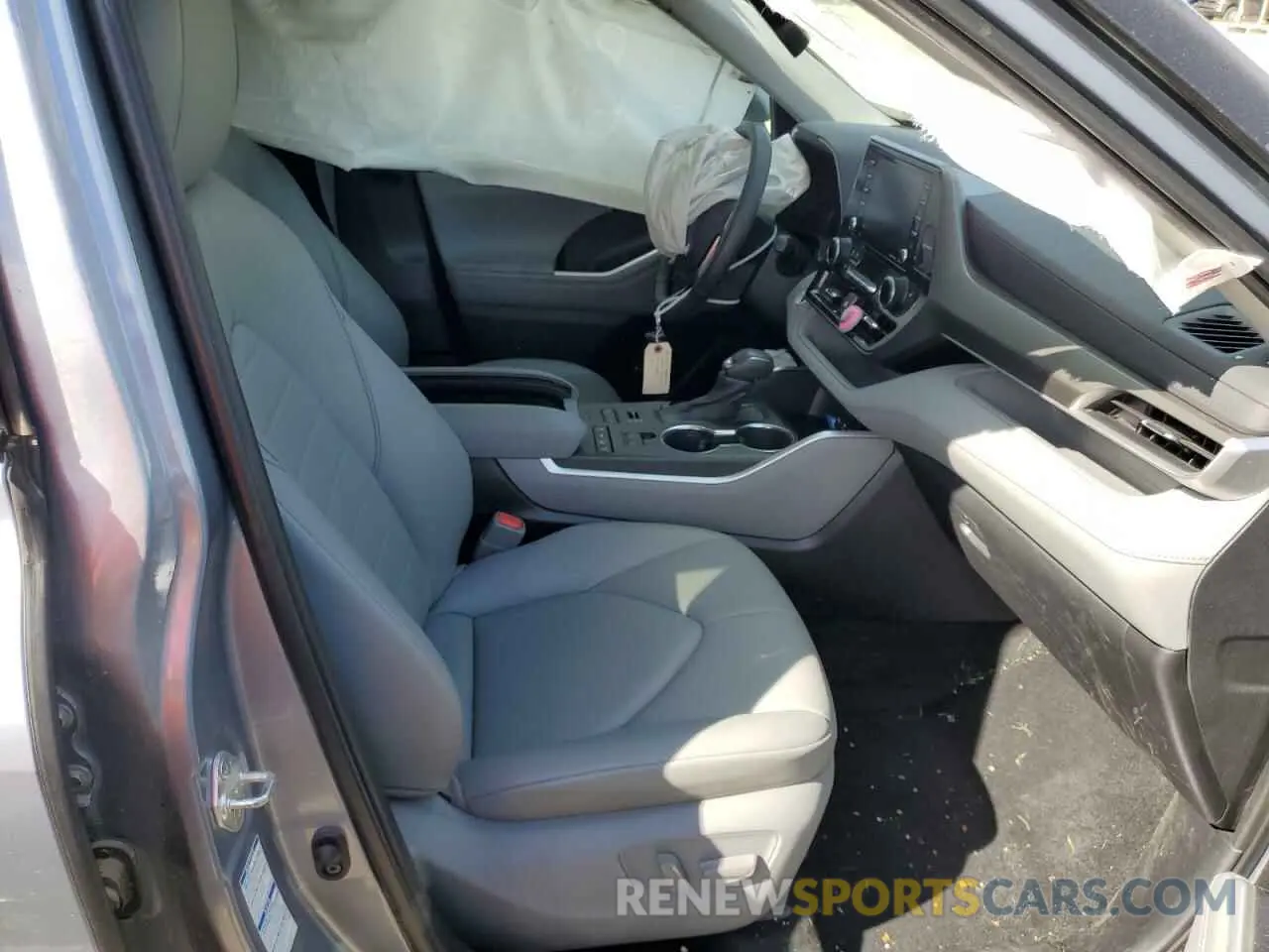 5 Фотография поврежденного автомобиля 5TDHZRBH7MS139190 TOYOTA HIGHLANDER 2021