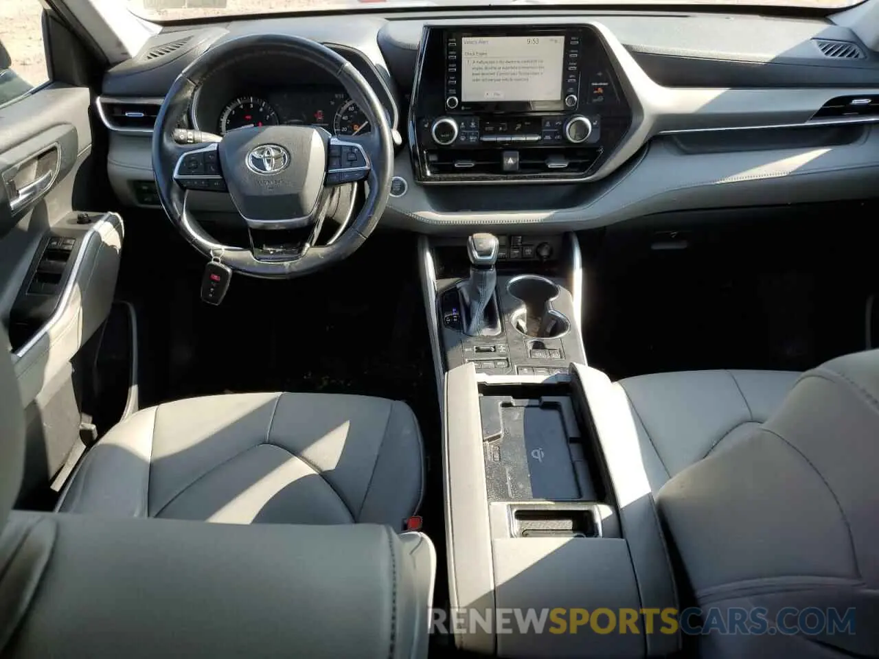 8 Фотография поврежденного автомобиля 5TDHZRBH8MS062698 TOYOTA HIGHLANDER 2021