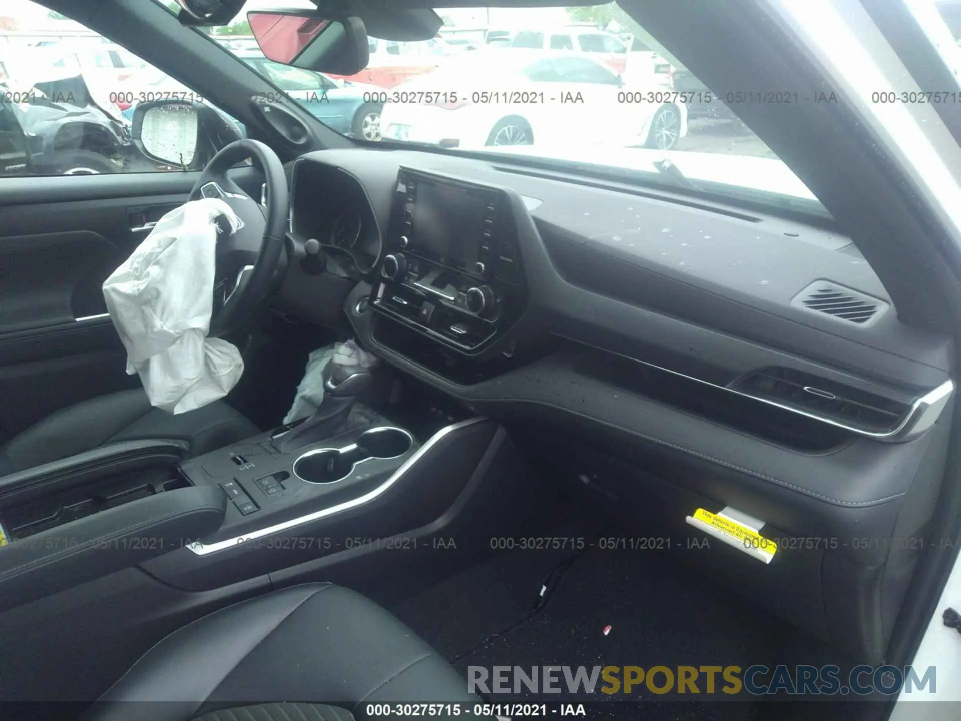 5 Фотография поврежденного автомобиля 5TDJZRAH1MS036141 TOYOTA HIGHLANDER 2021