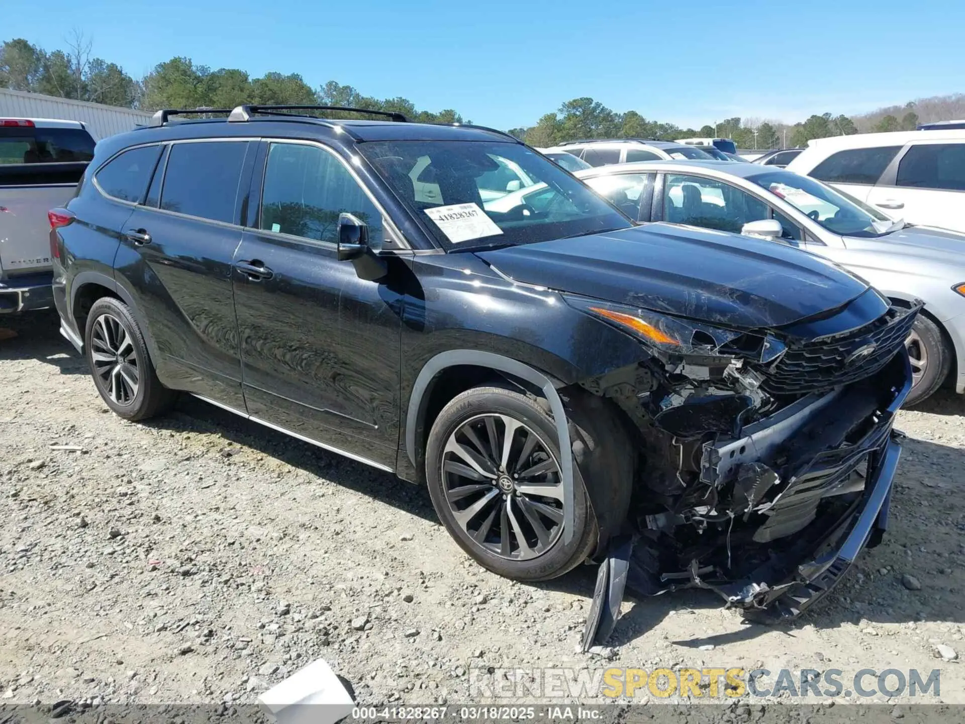 1 Фотография поврежденного автомобиля 5TDJZRAH7MS031865 TOYOTA HIGHLANDER 2021