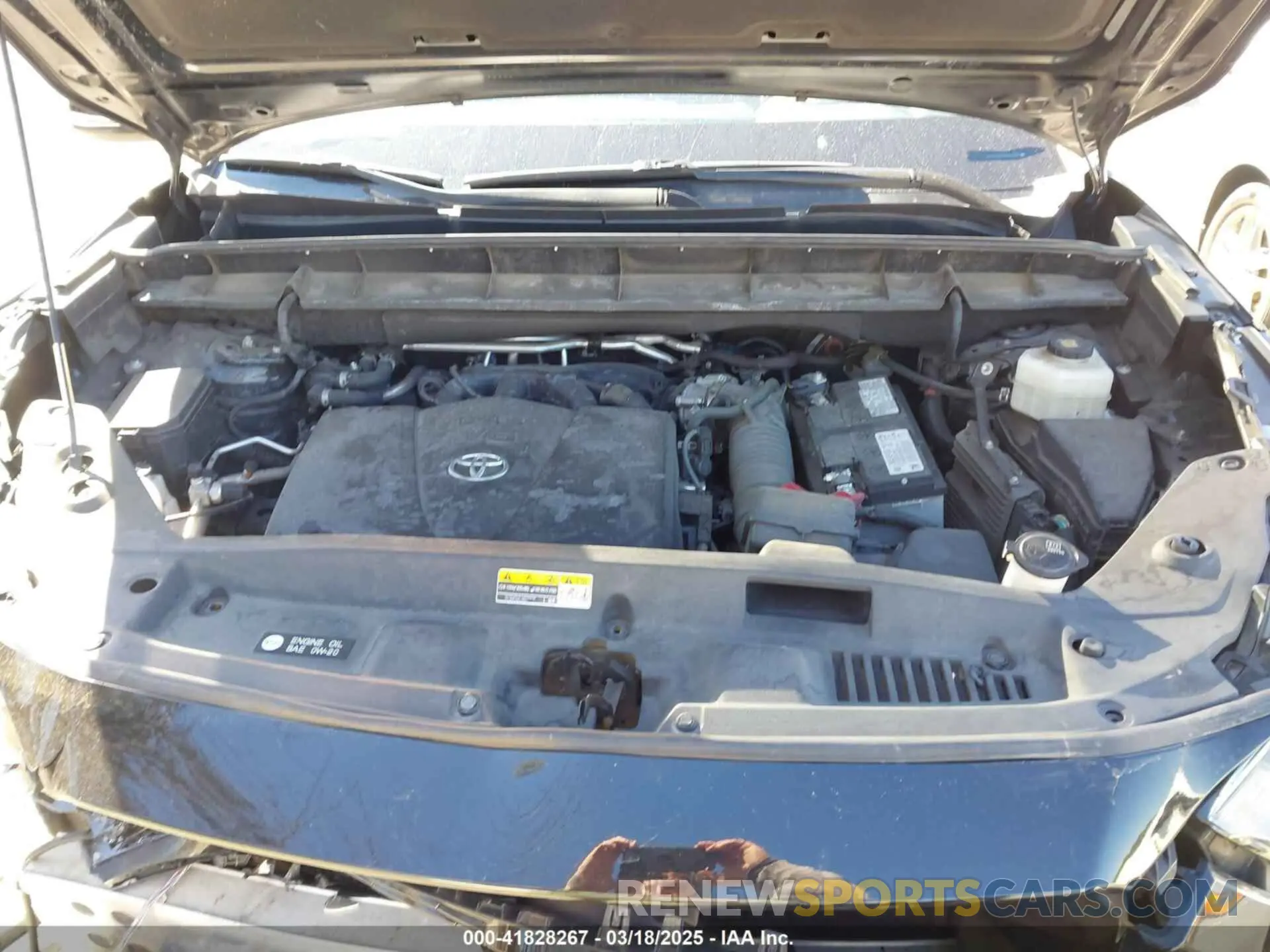 10 Фотография поврежденного автомобиля 5TDJZRAH7MS031865 TOYOTA HIGHLANDER 2021