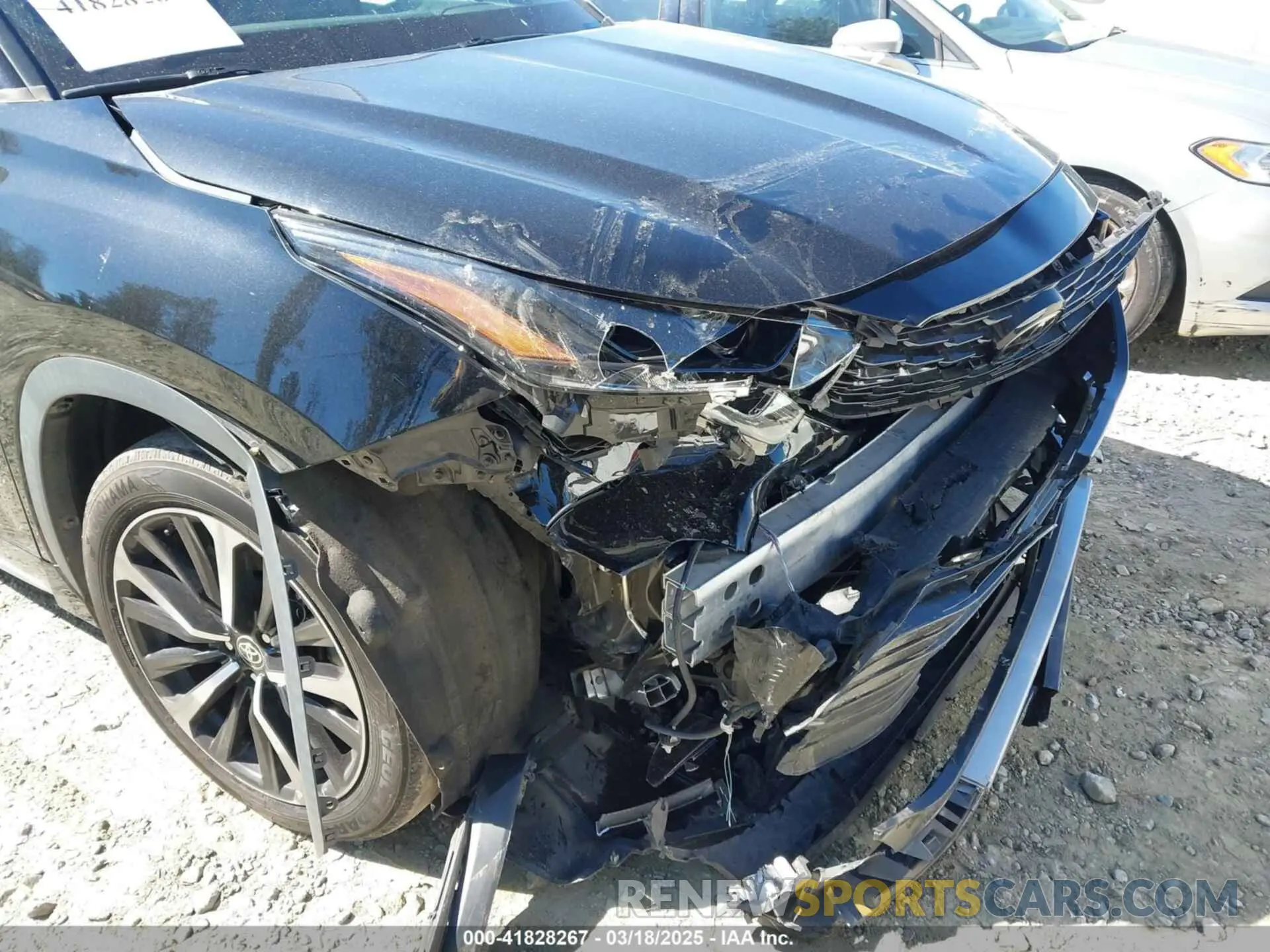 6 Фотография поврежденного автомобиля 5TDJZRAH7MS031865 TOYOTA HIGHLANDER 2021