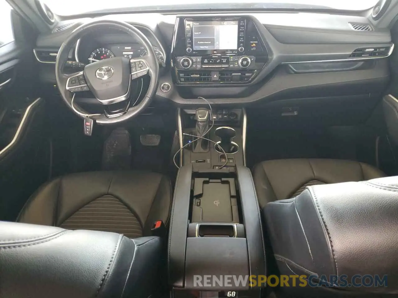 8 Фотография поврежденного автомобиля 5TDJZRAH7MS088566 TOYOTA HIGHLANDER 2021