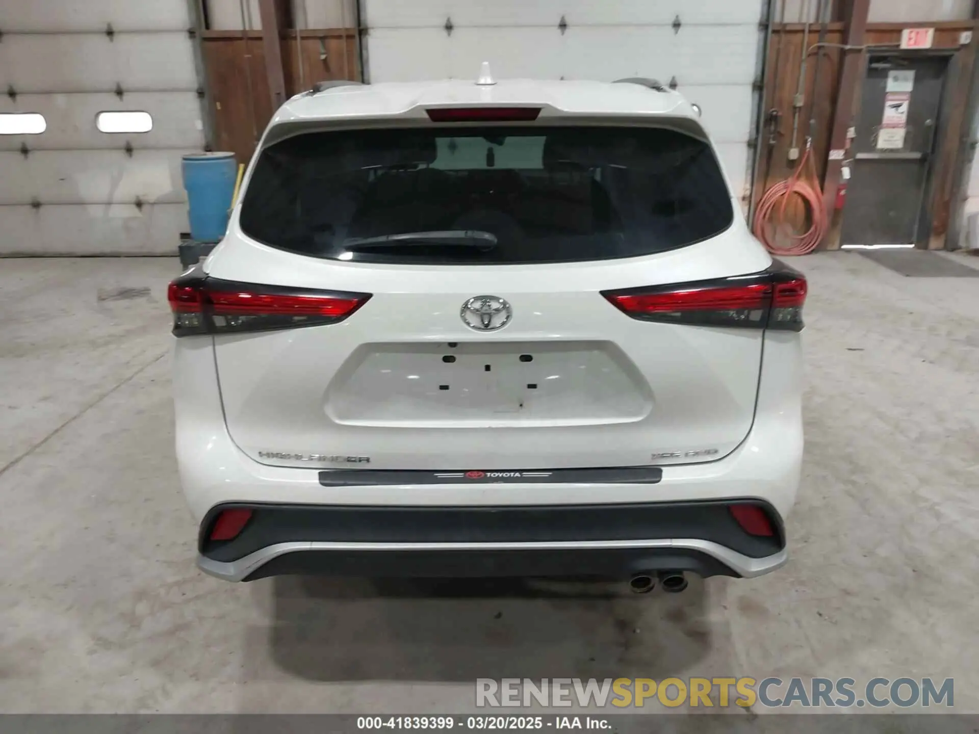 16 Photograph of a damaged car 5TDJZRBH0MS059585 TOYOTA HIGHLANDER 2021