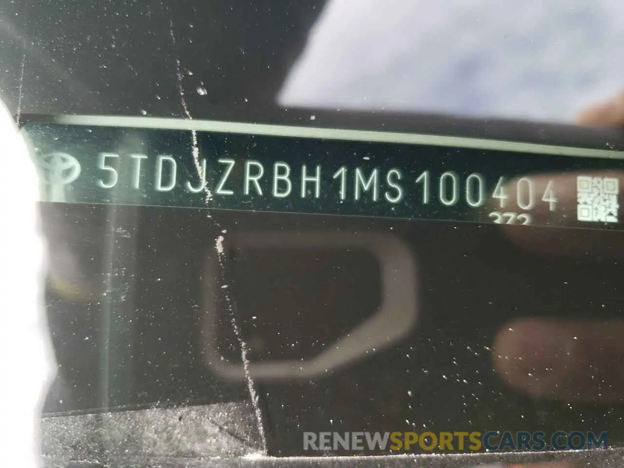 13 Фотография поврежденного автомобиля 5TDJZRBH1MS100404 TOYOTA HIGHLANDER 2021