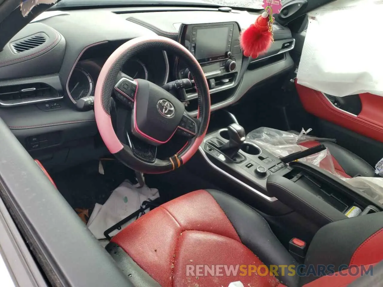 8 Фотография поврежденного автомобиля 5TDJZRBH1MS100404 TOYOTA HIGHLANDER 2021