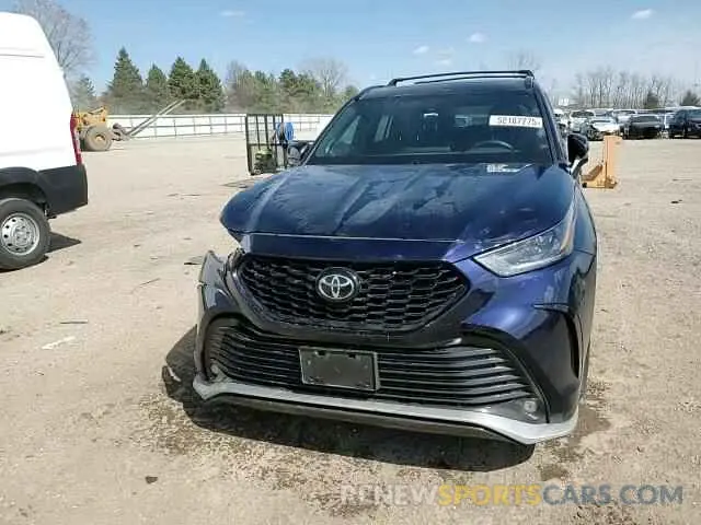 14 Photograph of a damaged car 5TDJZRBH2MS110245 TOYOTA HIGHLANDER 2021