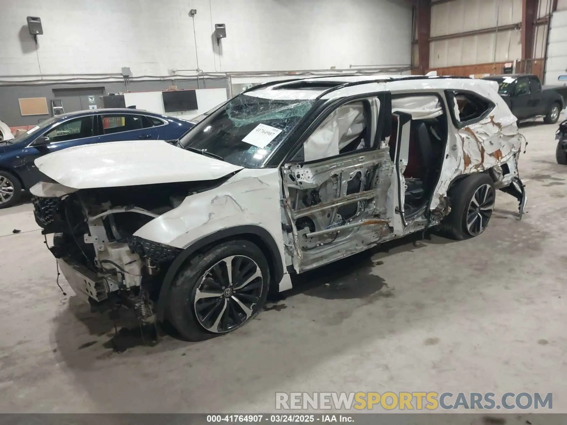 2 Фотография поврежденного автомобиля 5TDJZRBH3MS096534 TOYOTA HIGHLANDER 2021