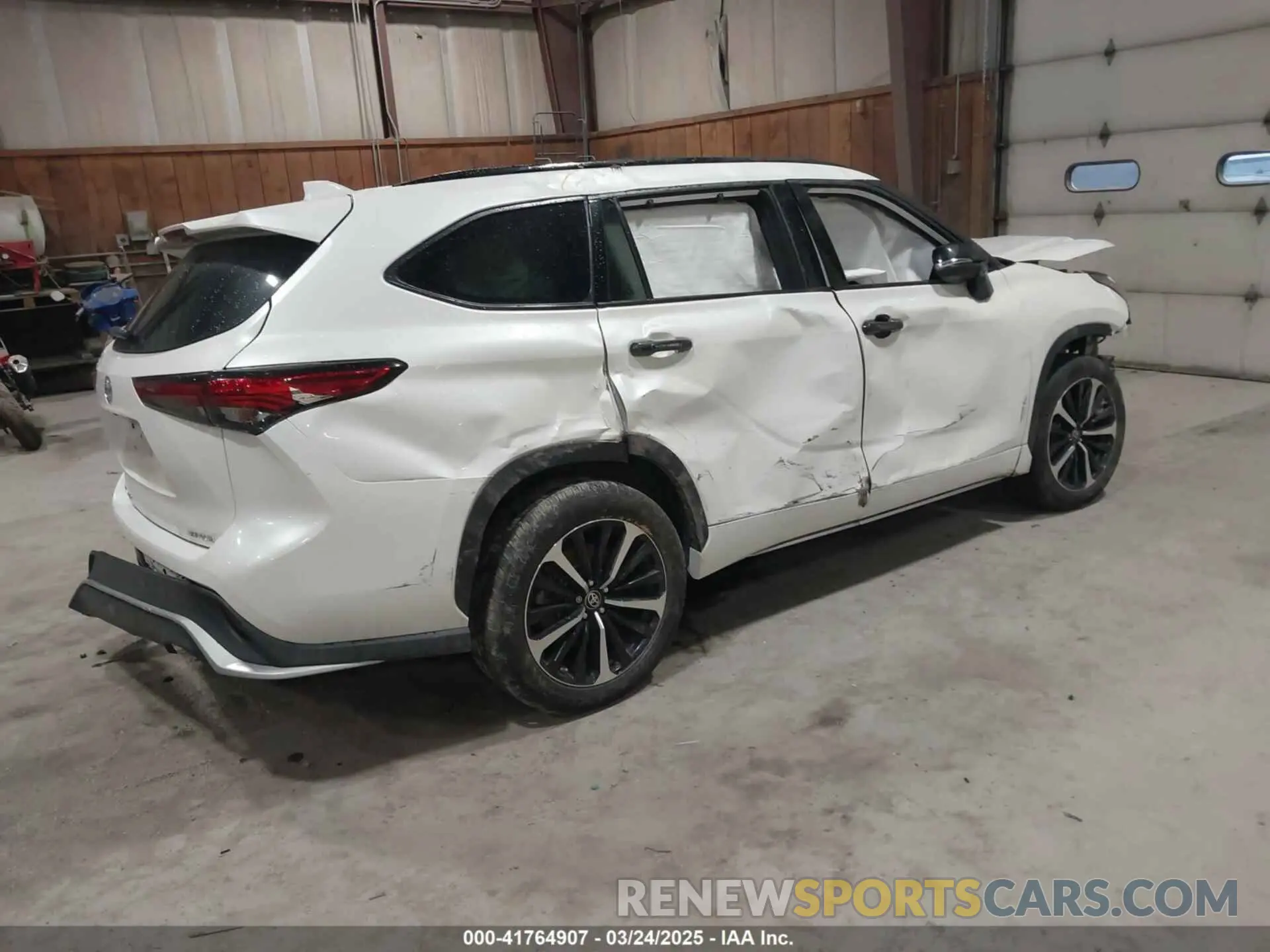 4 Фотография поврежденного автомобиля 5TDJZRBH3MS096534 TOYOTA HIGHLANDER 2021